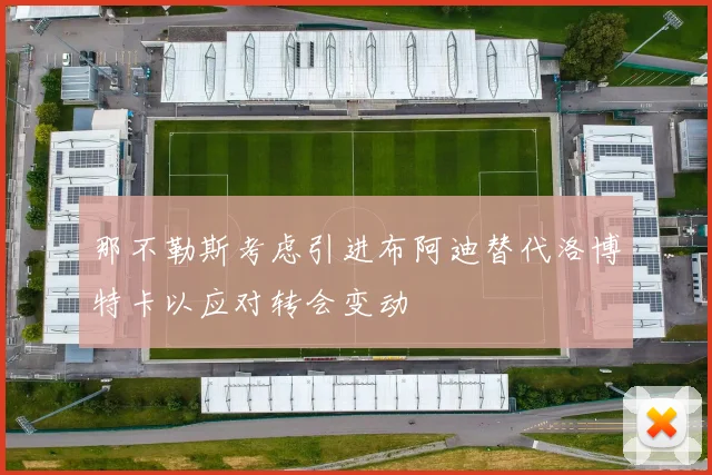 那不勒斯考虑引进布阿迪替代洛博特卡以应对转会变动