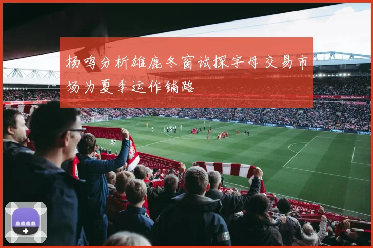 杨鸣分析雄鹿冬窗试探字母交易市场为夏季运作铺路